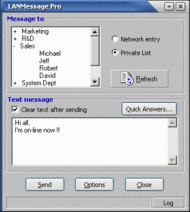 LANMessage Pro screenshot